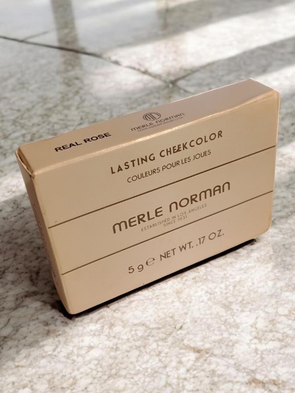 Merle Norman Lasting Cheekcolor Blush "Real Rose" - NIB / Brand New